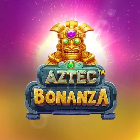 Aztec Bonanza slot logo by Pragmatic Play at SlotsGem Casino