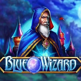 Logo of Blue Wizard from Quickspin at SlotsGem Casino