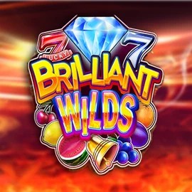 Logo of Brilliant Wilds from iSoftBet at SlotsGem Casino