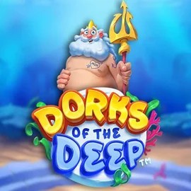 Dorks of the Deep slot logo by Hacksaw Gaming at SlotsGem CasinoDorks of the Deep
