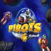 Pirots 4 by ELK Studios, showcased at slotsgemcasino-de.de – game logo