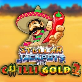 Stellar Jackpots with Chilli Gold x2 logo by Lightning Box Game at SlotsGem CasinoStellar Jackpots with Chilli Gold x2