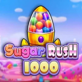 Sugar Rush 1000 slot logo by Pragmatic Play at SlotsGem CasinoSugar Rush 1000