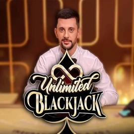 Unlimited Blackjack logo by Ezugi at SlotsGem CasinoUnlimited Blackjack